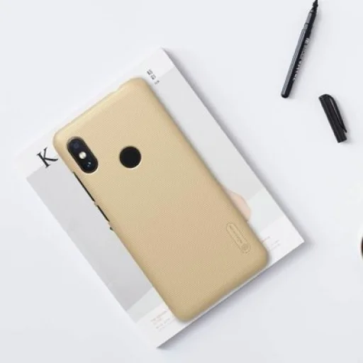 Nillkin Super Frosted Shield tok Xiaomi Mi 9 + telefontámaszték fekete - 15