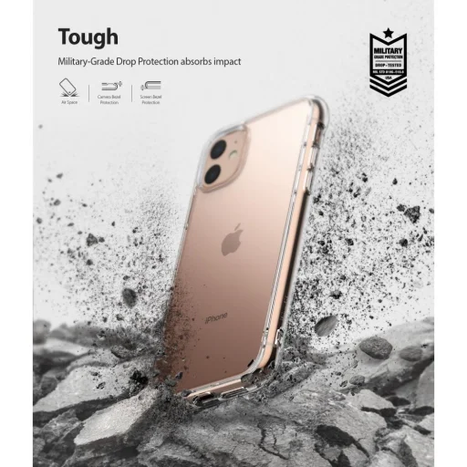 Ringke Fusion iPhone 11 Crystal View tok áttetsző - 8