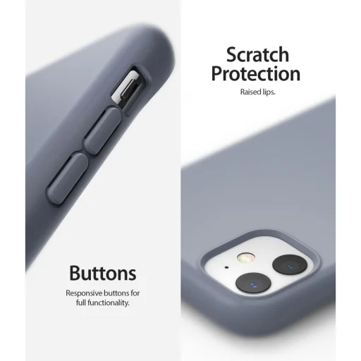 Ringke Air S iPhone 11 Lavander tok szürke színben - 3