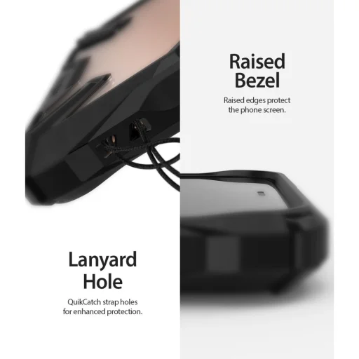 Ringke Fusion X iPhone 11 Pro Black tok, fekete színben ütésálló - 6