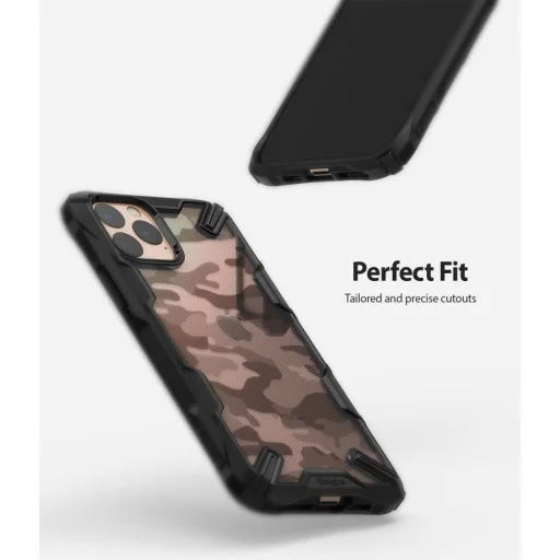 Ringke Fusion X iPhone 11 Pro Max Camo Black tok - 5
