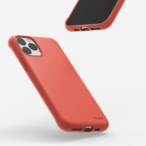 iPhone 11 Pro MAX Coral tok piros színben Ringke Air S - 5
