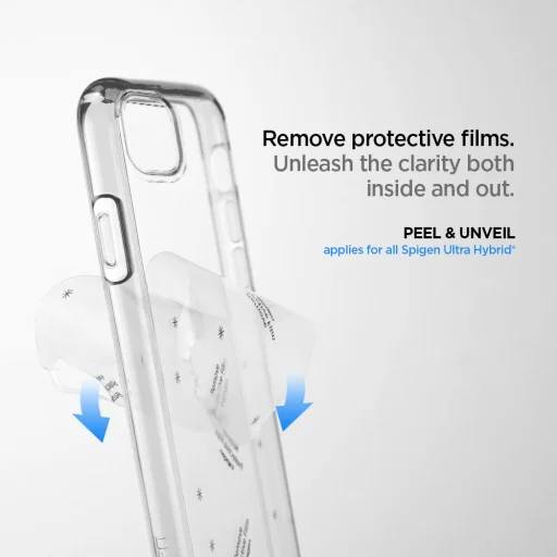 iPhone 11 Crystal Clear tok Spigen Ultra Hybrid - 12