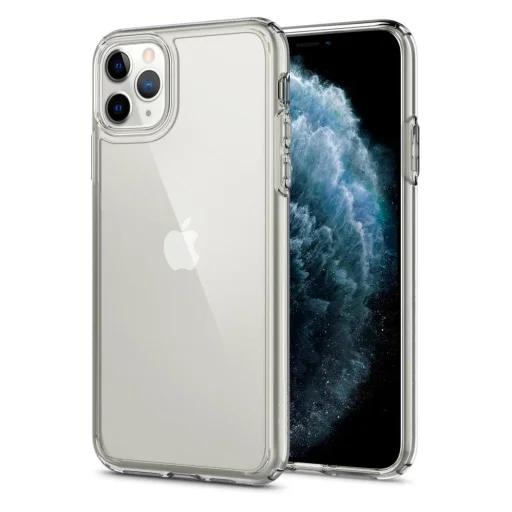 iPhone 11 Pro Max Spigen Ultra Hybrid tok Crystal Clear - 1