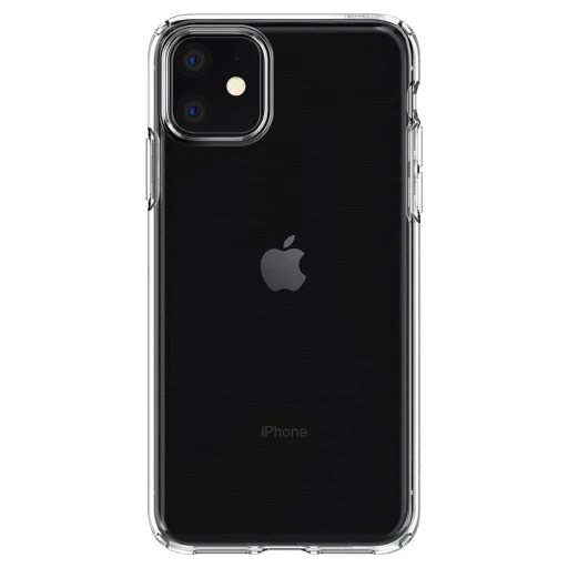 iPhone 11 Spigen Liquid Crystal flexibilis TPU gél tok áttetsző - 7