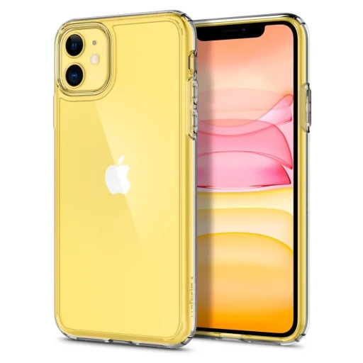 iPhone 11 Crystal Clear tok Spigen Ultra Hybrid - 1
