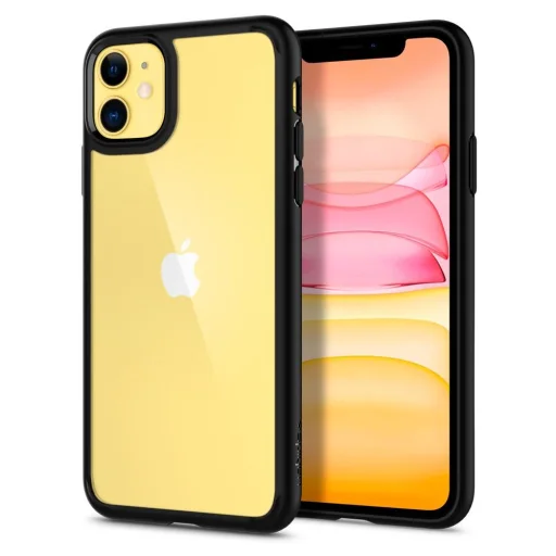 Spigen Ultra Hybrid tok iPhone 11 matt fekete - 7