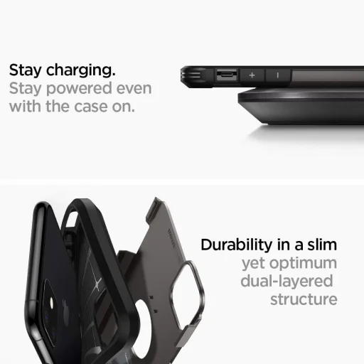 Spigen Tough Armor tok kihajtható támasszal iPhone 11 Gunmetal - 3