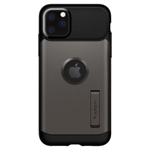 Spigen Slim armor tok iPhone 11 Pro Max Gunmetal színben - 1