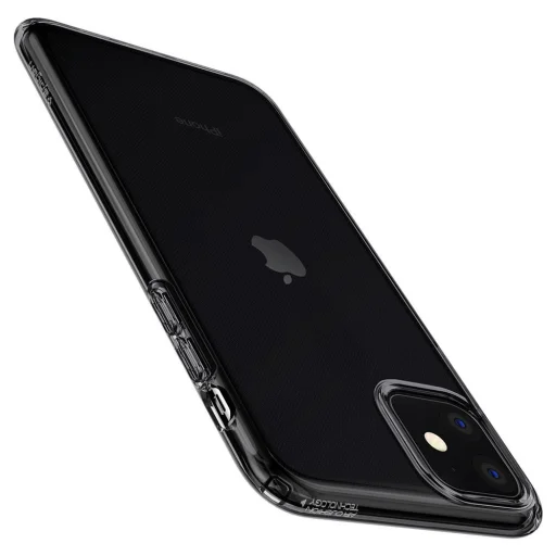 Spigen Liquid Crystal flexibilis TPU gél tok iPhone 11 Space Crystal áttetsző - 4