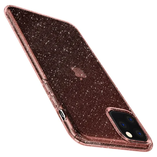 Spigen Liquid Crystal flexibilis TPU gél tok iPhone 11 Pro Max flitteres - 7