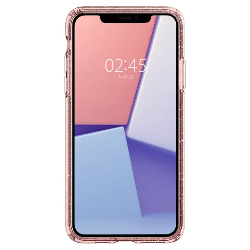 Spigen Liquid Crystal flexibilis TPU gél tok iPhone 11 Pro Max flitteres - 3