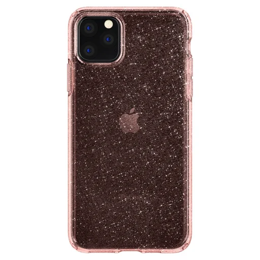 Spigen Liquid Crystal flexibilis TPU gél tok iPhone 11 Pro Max flitteres - 4