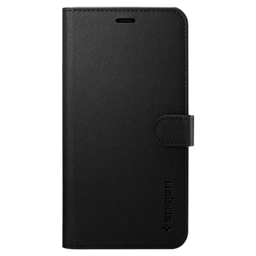 iPhone 11 Pro Max flip tok fekete színben Spigen Wallet S - 4