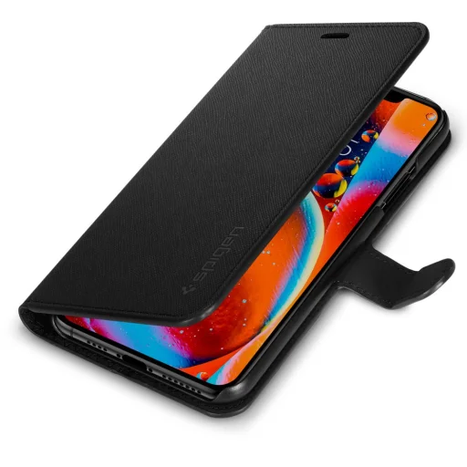 iPhone 11 Pro Max flip tok fekete színben Spigen Wallet S - 5