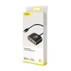Baseus Square round 4in1 Type-C USB HUB adapter 0.17m fekete (CAHUB-BY01) thumbnail