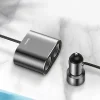 Baseus autós szivargyújtós töltő 80w + dual USB 3.1A fekete - 9