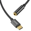 Baseus L54 USB-C/ 3.5 mm átalakító adapter fekete DAC - 6
