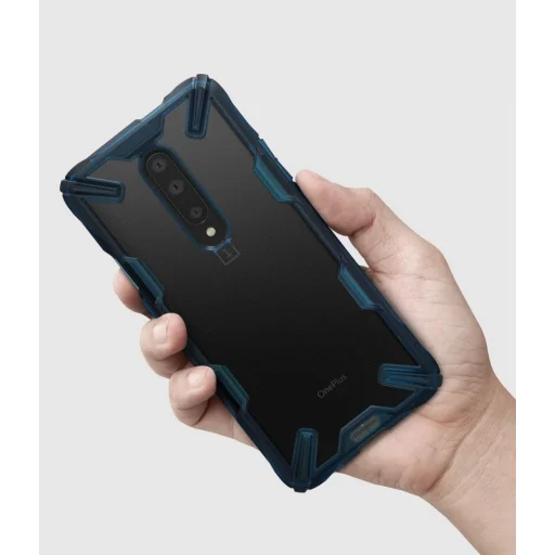 Ringke Fusion X OnePlus 7 Pro tok space blue színben - 6