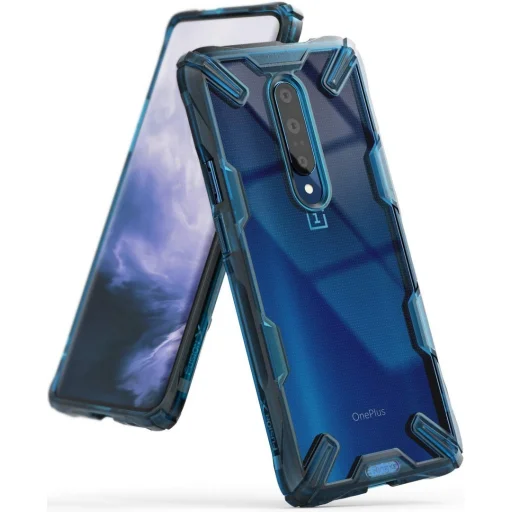 Ringke Fusion X OnePlus 7 Pro tok space blue színben - 1
