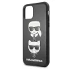 iPhone 11 Karl Lagerfeld Iconic fekete tok (KLHCN61KICKC) thumbnail