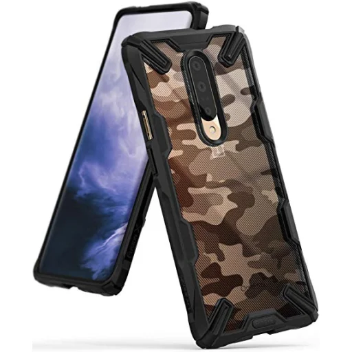 Ringke Fusion X OnePlus 7 Pro Camo Black tok - 1