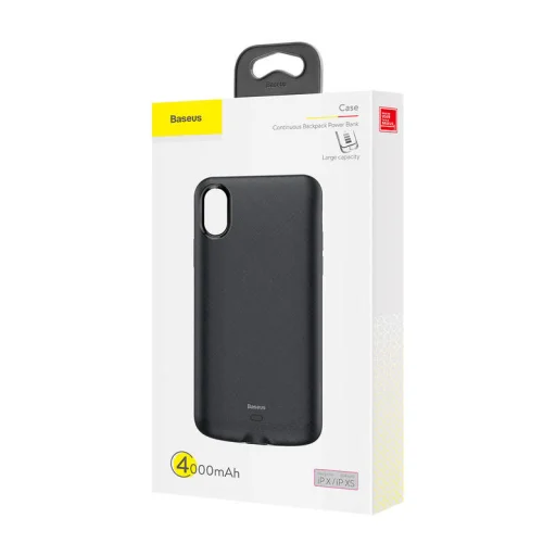Baseus Continuous Backpack tok és powerbank 4000 mAh iPhone XS fekete - 6