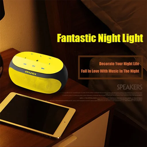 Awei Y200 vezeték nélküli bluetooth hangszóró rose gold - 9