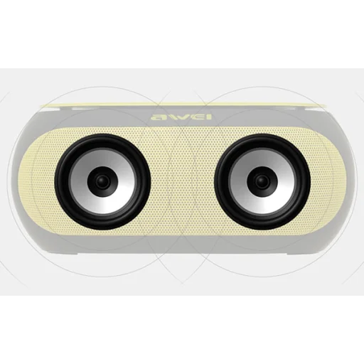 Awei Y200 vezeték nélküli bluetooth hangszóró rose gold - 4