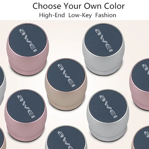 Awei Y500 vezeték nélküli bluetooth hangszóró rose gold - 10