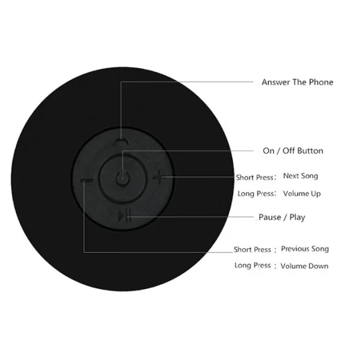 Awei Y500 vezeték nélküli bluetooth hangszóró rose gold - 2