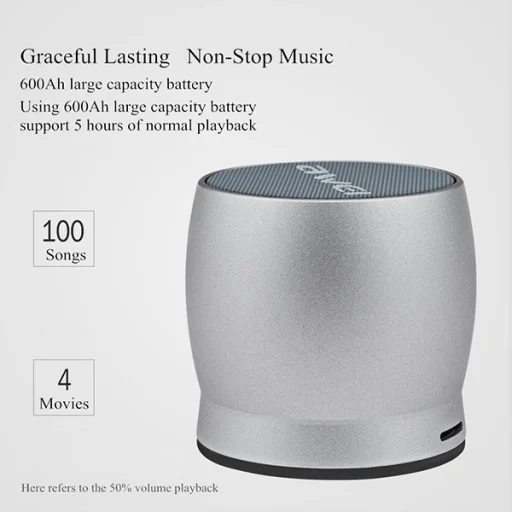 Awei Y500 vezeték nélküli bluetooth hangszóró rose gold - 5