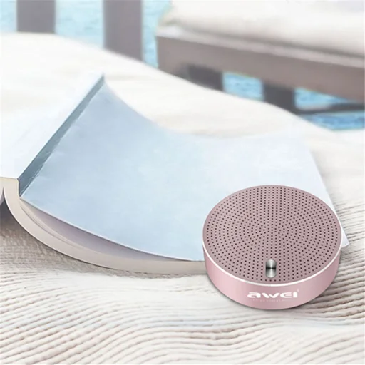 Awei Y800 vezeték nélküli bluetooth hangszóró rose gold - 4