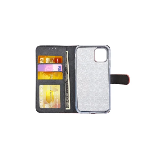 Fliptok kártyatartóval iPhone 11 Pro piros - 3