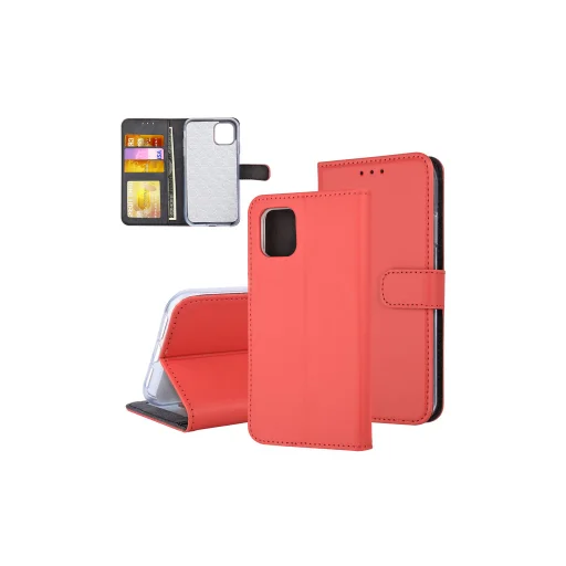 Fliptok kártyatartóval iPhone 11 Pro piros - 1