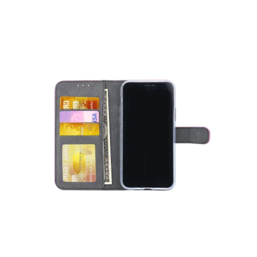 Fliptok kártyatartóval iPhone 11 pro pink - 5