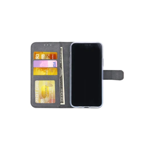 Fliptok kártyatartóval iPhone 11 Pro barna - 4