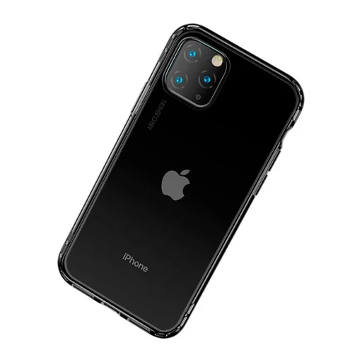Baseus Airbag TPU tok iPhone 11 átlátszó, füst fekete - 2
