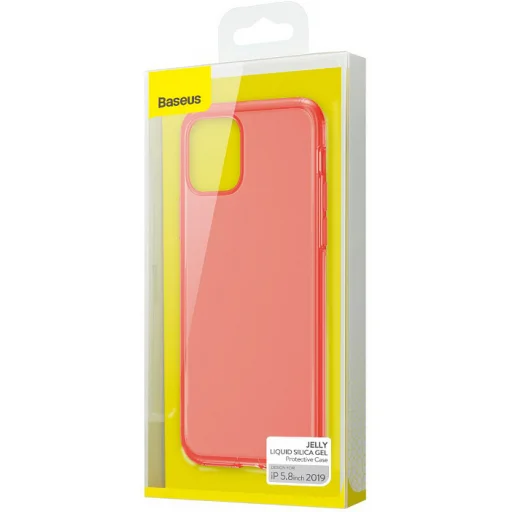 Baseus Jelly tok iPhone 11 Pro piros - 5