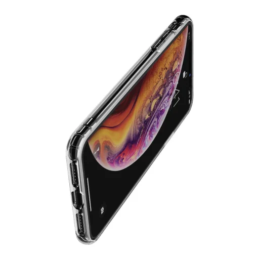 Baseus Airbag TPU tok iPhone XS MAX áttetsző arany - 2