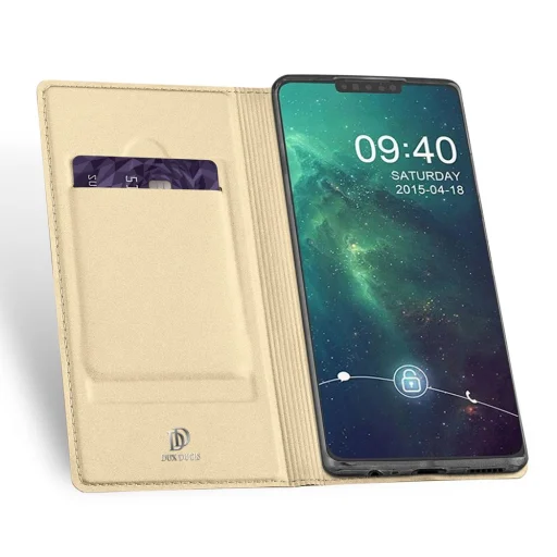 Dux Ducis Skin Pro fliptok Huawei Mate 30 arany - 4