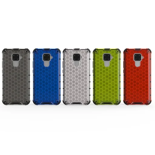 Honeycomb armor TPU tok Huawei Mate 30 Lite sárga - 6