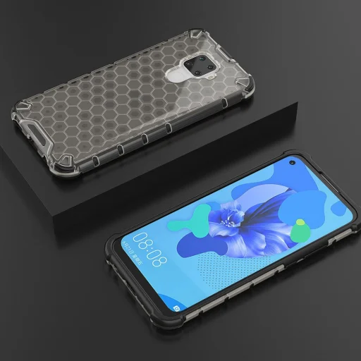 Honeycomb armor TPU tok Huawei Mate 30 Lite fekete - 8