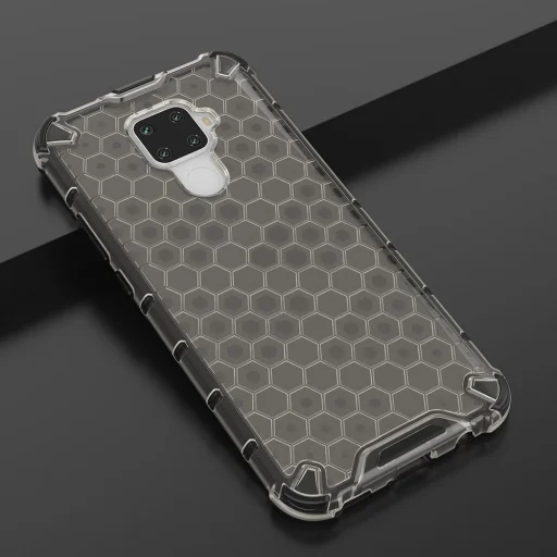 Honeycomb armor TPU tok Huawei Mate 30 Lite fekete - 9