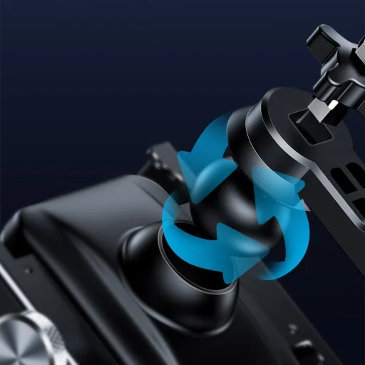 Baseus Knight fém telefontartó kerékpár/motor kormányra rögzíthető fekete (CRJBZ-01) - 13