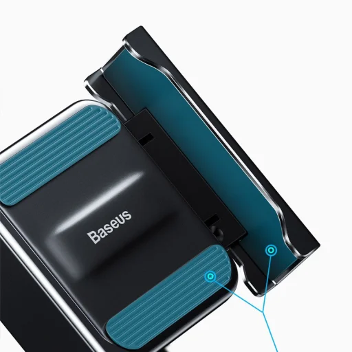 Baseus Knight fém telefontartó kerékpár/motor kormányra rögzíthető fekete (CRJBZ-01) - 14