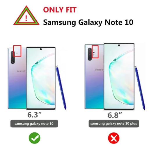 Samsung Note 10 fekete Supcase Unicorn Beetle Pro tok - 2