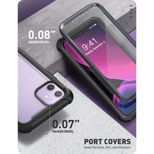 Supcase IBLSN Ares iPhone 11 tok fekete - 6