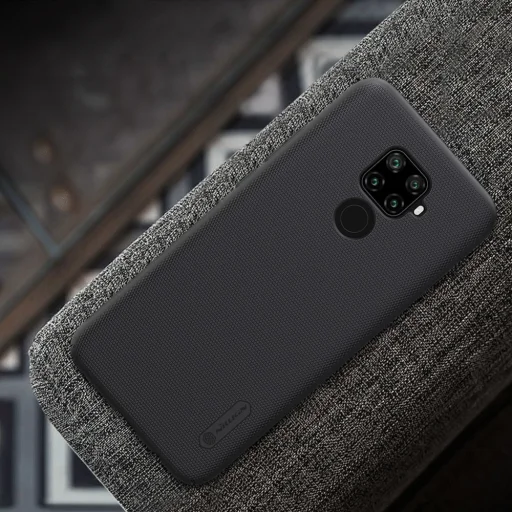 Nillkin Super Frosted Shield tok + ajándék támaszték Huawei Mate 30 Lite fekete - 8
