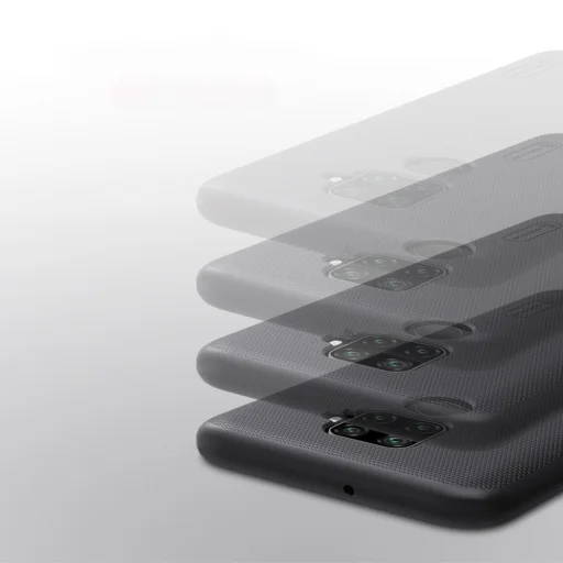 Nillkin Super Frosted Shield tok + ajándék támaszték Huawei Mate 30 Lite fekete - 13